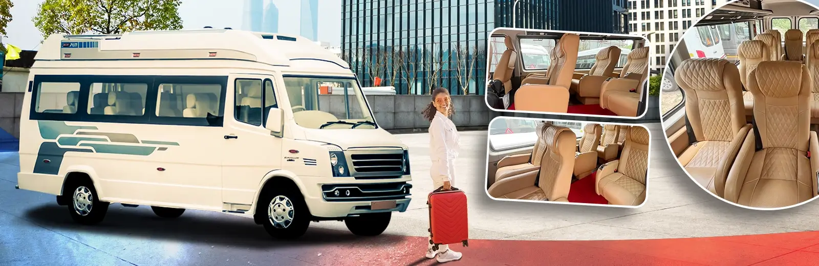 20 Seater Tempo Traveller on Rent in Kolkata